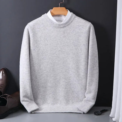 Pull en laine luxueux pour hommes | Simple et doux